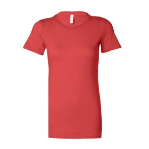Bella B6004 - Ring Spun T-shirt for Women Rojo