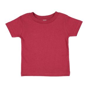 Rabbit Skins 3401 - Infant Short-Sleeve Jersey T-Shirt Rojo