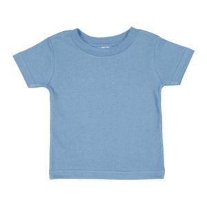 Rabbit Skins 3401 - Infant Short-Sleeve Jersey T-Shirt Azul Cielo