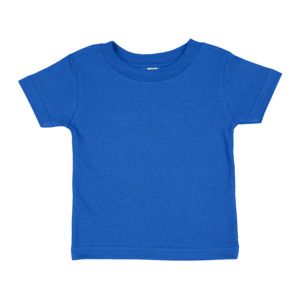 Rabbit Skins 3401 - Infant Short-Sleeve Jersey T-Shirt Real Azul
