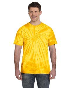 Tie-Dye CD100 - 5.4 oz., 100% Cotton Tie-Dyed T-Shirt Spider Gold