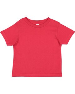 Rabbit Skins RS3301 - Toddler Jersey Short-Sleeve T-Shirt Rojo
