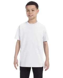 Jerzees 29B - Youth 5.6 oz., 50/50 Heavyweight Blend™ T-Shirt  Blanco
