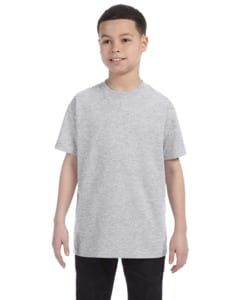 Jerzees 29B - Youth 5.6 oz., 50/50 Heavyweight Blend™ T-Shirt  Gris mezcla