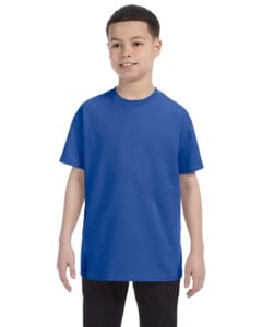 Jerzees 29B - Youth 5.6 oz., 50/50 Heavyweight Blend™ T-Shirt  Real Azul