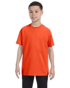 Jerzees 29B - Youth 5.6 oz., 50/50 Heavyweight Blend™ T-Shirt  Burnt Orange