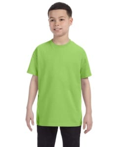 Jerzees 29B - Youth 5.6 oz., 50/50 Heavyweight Blend™ T-Shirt  Kiwi