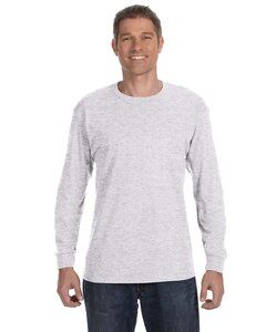 Jerzees 29L - 5.6 oz., 50/50 Heavyweight Blend™ Long-Sleeve T-Shirt  Gris mezcla
