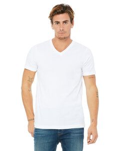 Bella+Canvas 3005 - Unisex Jersey Short-Sleeve V-Neck T-Shirt Blanco