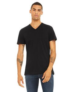 Bella+Canvas 3005 - Unisex Jersey Short-Sleeve V-Neck T-Shirt Negro