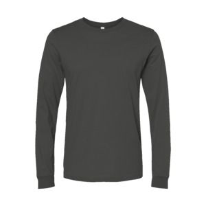 Bella+Canvas 3501 - Men’s Jersey Long-Sleeve T-Shirt Asfalto