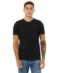 Bella+Canvas 3650 - Unisex Poly-Cotton Short-Sleeve T-Shirt Negro