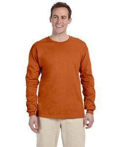 Gildan G240 - Ultra Cotton® Long-Sleeve T-Shirt Texas Naranja