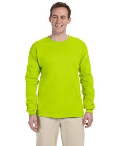 Gildan G240 - Ultra Cotton® Long-Sleeve T-Shirt Seguridad Verde
