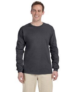 Gildan G240 - Ultra Cotton® Long-Sleeve T-Shirt Charcoal