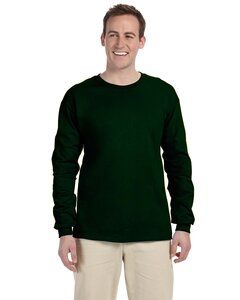 Gildan G240 - Ultra Cotton® Long-Sleeve T-Shirt Verde Oscuro
