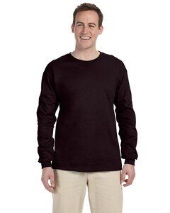 Gildan G240 - Ultra Cotton® Long-Sleeve T-Shirt Chocolate Negro