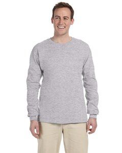 Gildan G240 - Ultra Cotton® Long-Sleeve T-Shirt Deporte Gris