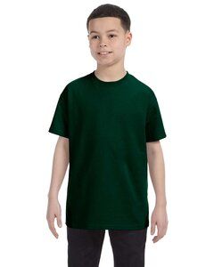 Gildan G500B - Heavy Cotton™ Youth T-Shirt  Verde Oscuro