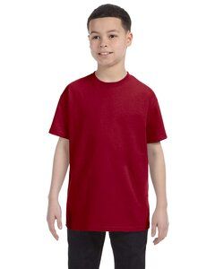 Gildan G500B - Heavy Cotton™ Youth T-Shirt  Cardenal rojo