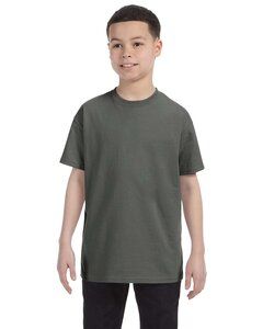 Gildan G500B - Heavy Cotton™ Youth T-Shirt  Verde Militar