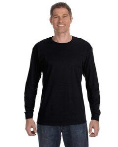 Gildan G540 - Heavy Cotton™ Long-Sleeve T-Shirt Negro