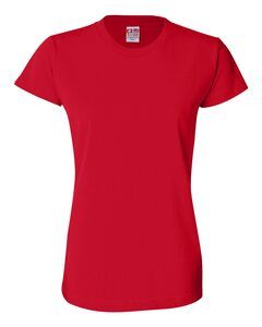 Bayside 3325 - Ladies' USA-Made Short Sleeve T-Shirt Rojo