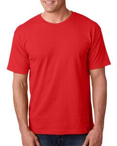 Bayside 5040 - USA-Made 100% Cotton Short Sleeve T-Shirt Rojo