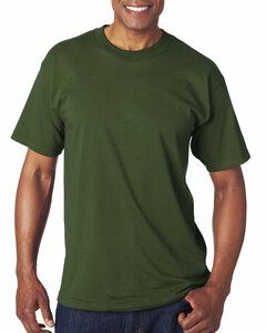 Bayside 5100 - USA-Made Short Sleeve T-Shirt Verde Oscuro