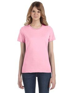 Anvil 880 - Remera ajustada a la moda para mujer  CharityPink