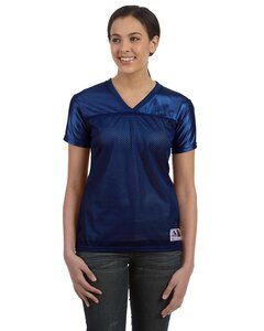 Augusta Sportswear 250 - Remera de fútbol americano fit de mujer Marina