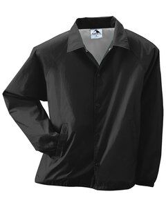 Augusta Sportswear 3100 - Chaqueta de entrenador de nylon / forrada Negro