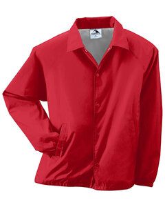 Augusta Sportswear 3100 - Chaqueta de entrenador de nylon / forrada Rojo