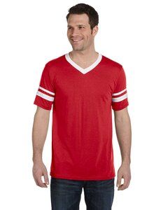 Augusta Sportswear 360 - Remera jersey con mangas con rayas Red/ White