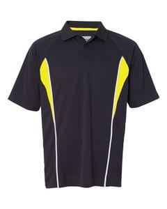 Augusta Sportswear 5023 - Rival Polo Slate/ Power Yellow/ White
