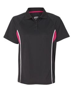 Augusta Sportswear 5024 - Ladies Rival Polo Slate/ Power Pink/ White