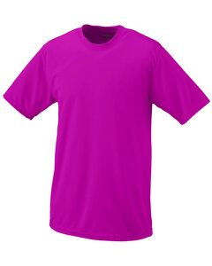 Augusta Sportswear 791 - Remera para chicos de poliéster absorbente Power Pink