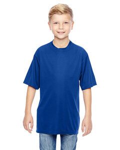 Augusta Sportswear 791 - Remera para chicos de poliéster absorbente Real Azul