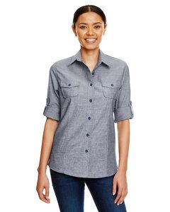 Burnside B5255 - Ladies Long Sleeve Chambray