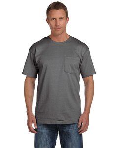 Fruit of the Loom 3930PR - Heavy Cotton HD™ T-Shirt with a Left Chest Pocket Antracita