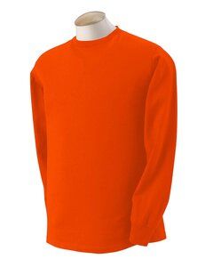 Fruit of the Loom 4930R - Heavy Cotton Long Sleeve T-Shirt Burnt Orange