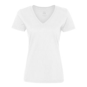 Fruit of the Loom L39VR - Ladies' Heavy Cotton HD™ V-Neck T-Shirt Blanco