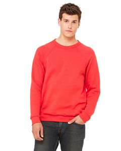 Bella+Canvas 3901 - Unisex Sponge Fleece Crewneck Sweatshirt Rojo