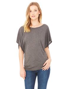 Bella+Canvas 8821 - Ladies Flowy Draped Sleeve Dolman T-Shirt