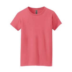 Gildan 5000L - Remeras de mujer manga corta al por mayor  Coral Silk