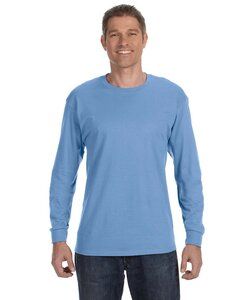 Gildan 5400 - Remera de algodón grueso manga larga Carolina del Azul