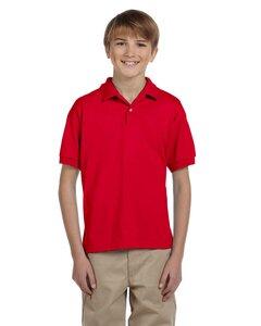 Gildan 8800B - Venta al por mayor de remera deportiva Polo DryBlend Jersey para niños Rojo