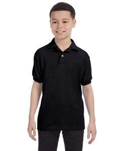 Hanes 054Y - Youth Jersey 50/50 Sport Shirt Negro