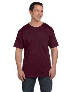 Hanes 5190 - Beefy-T® with a Pocket Granate