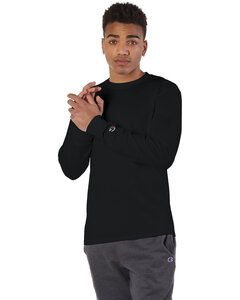Champion CC8C - Long Sleeve Tagless T-Shirt Negro